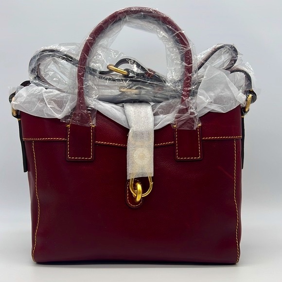 Dooney & Bourke Handbags - Dooney & Bourke Florentine Amelie Tote Bordeaux